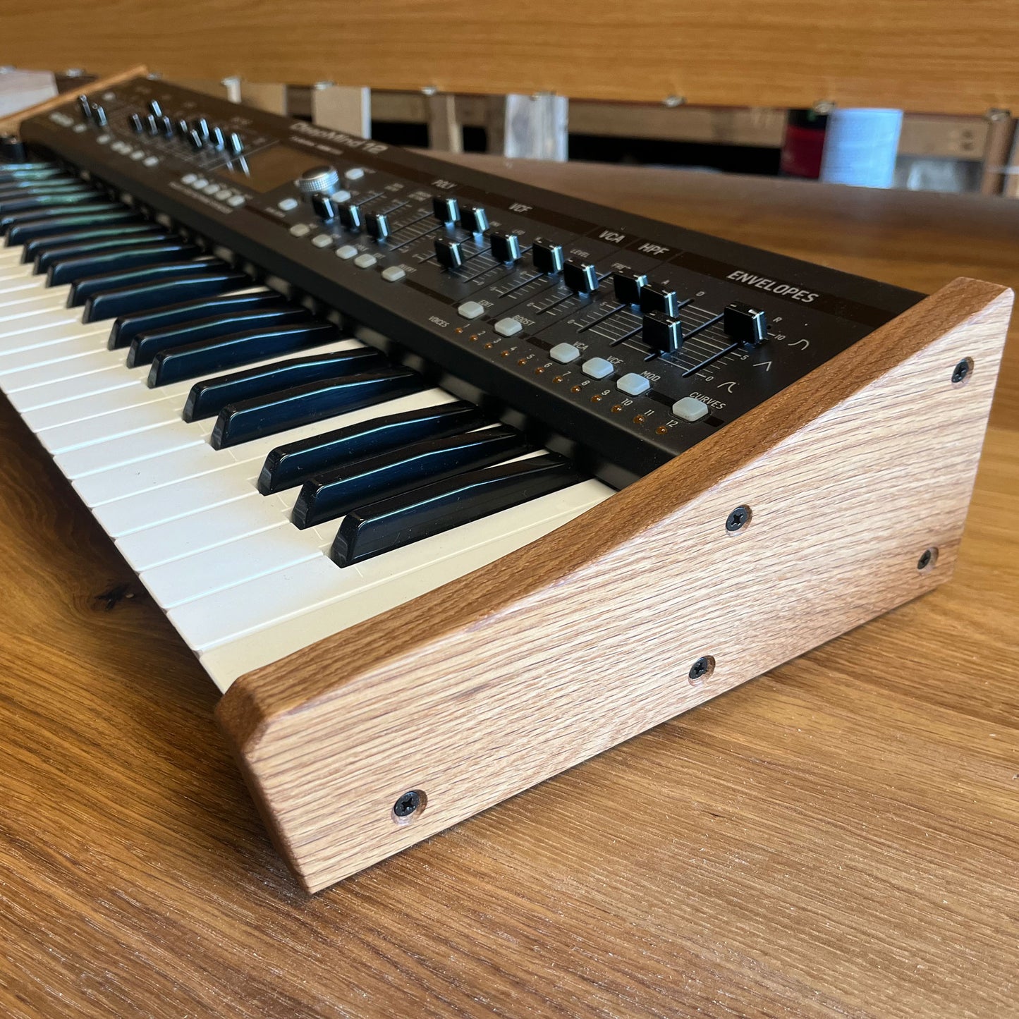 Custom Wood Side Panels for the Behringer Deepmind