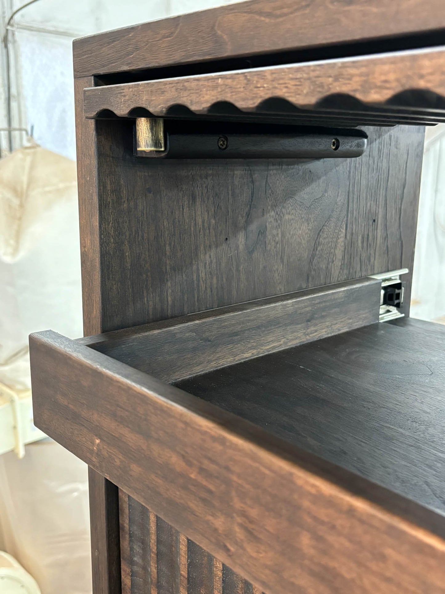 Marisa Fluted Credenza