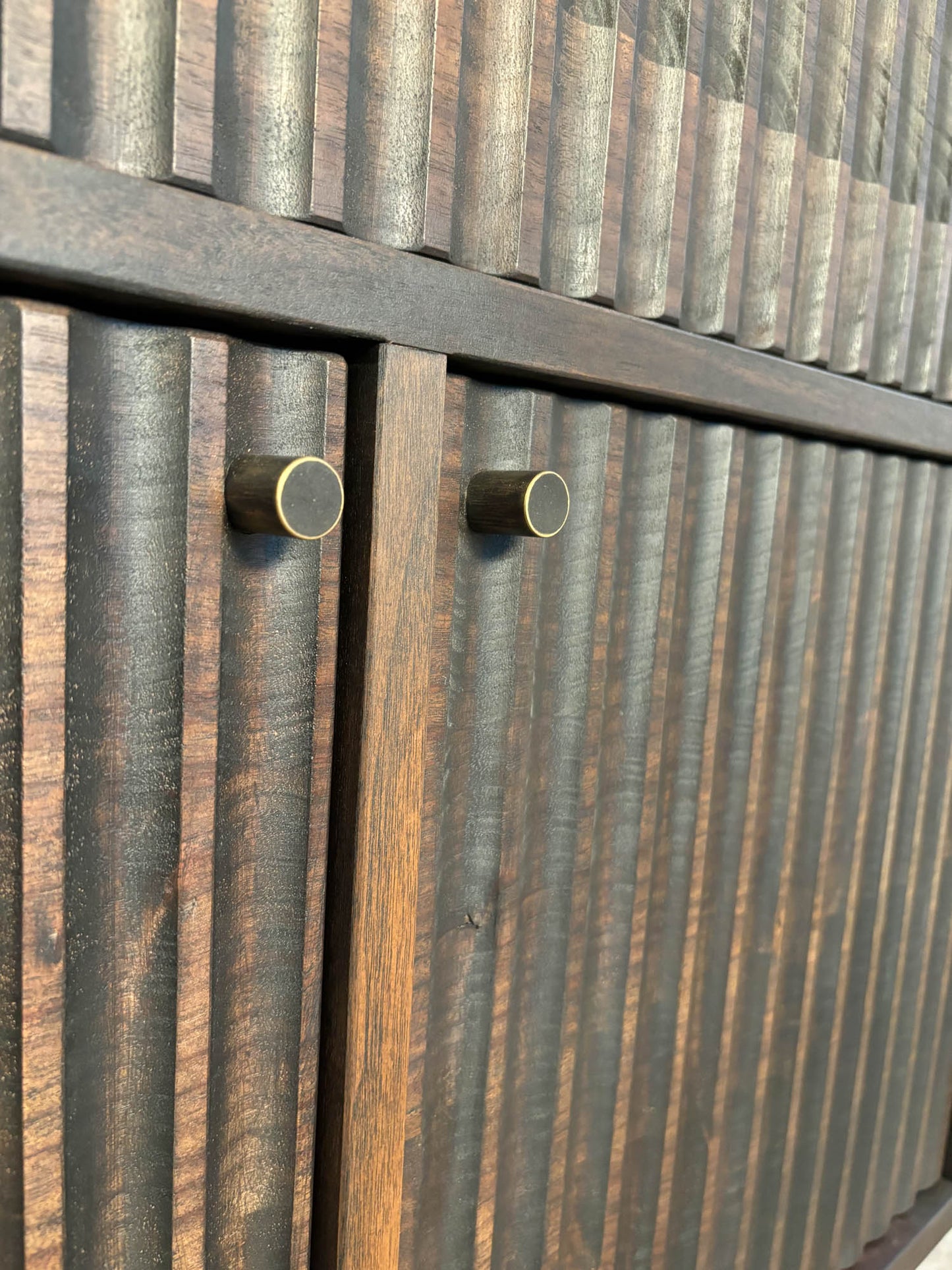 Marisa Fluted Credenza