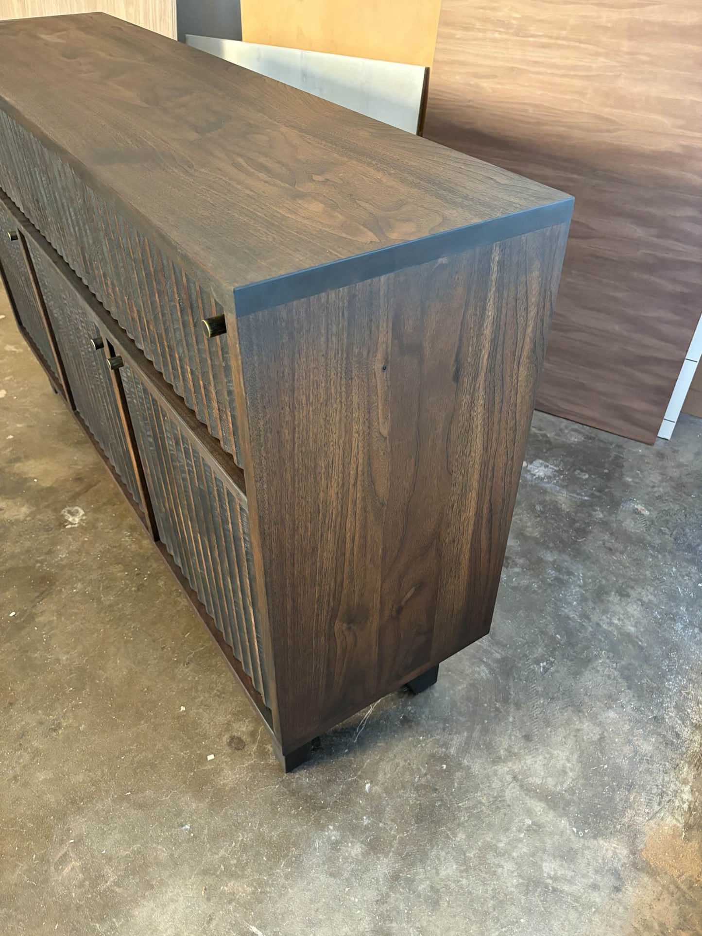 Marisa Fluted Credenza
