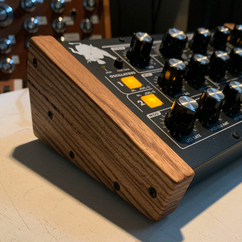 Custom Wood Panels for the Moog Minitaur or Sirin