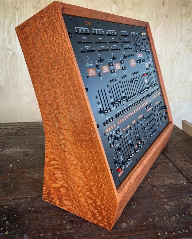 Custom Cabinet for the Behringer 2600 Synthesizer